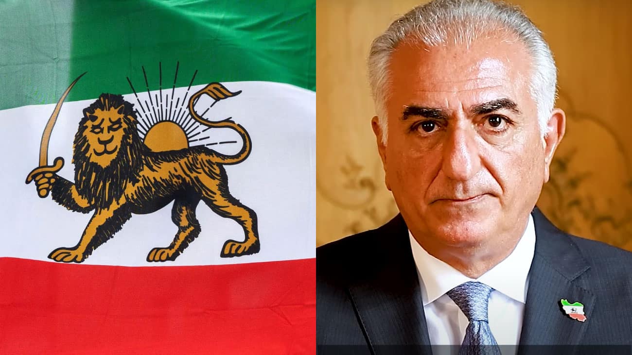 El príncipe heredero de Irán llama a un levantamiento nacional contra el régimen