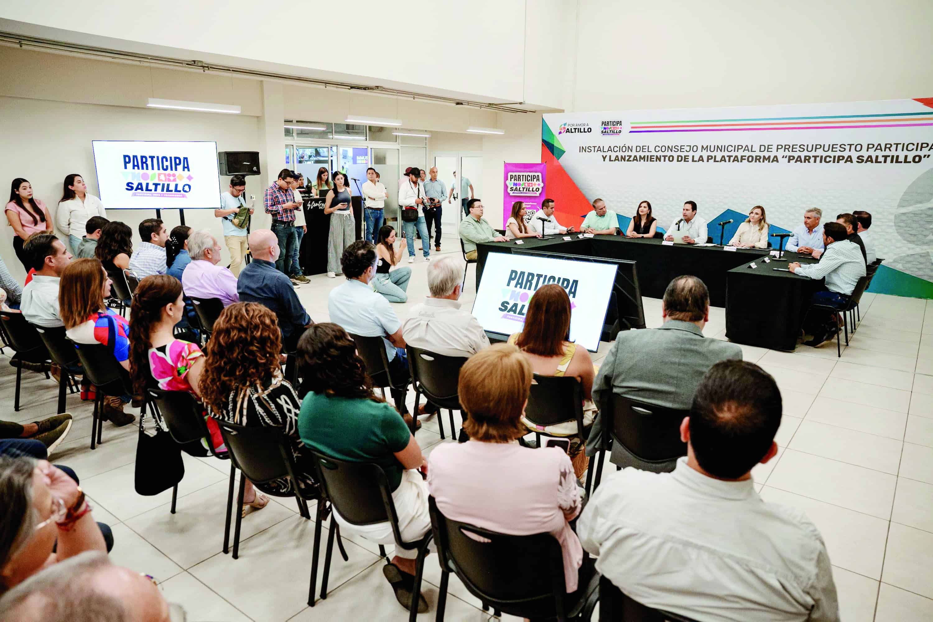 Lanzan plataforma "Saltillo Participa"