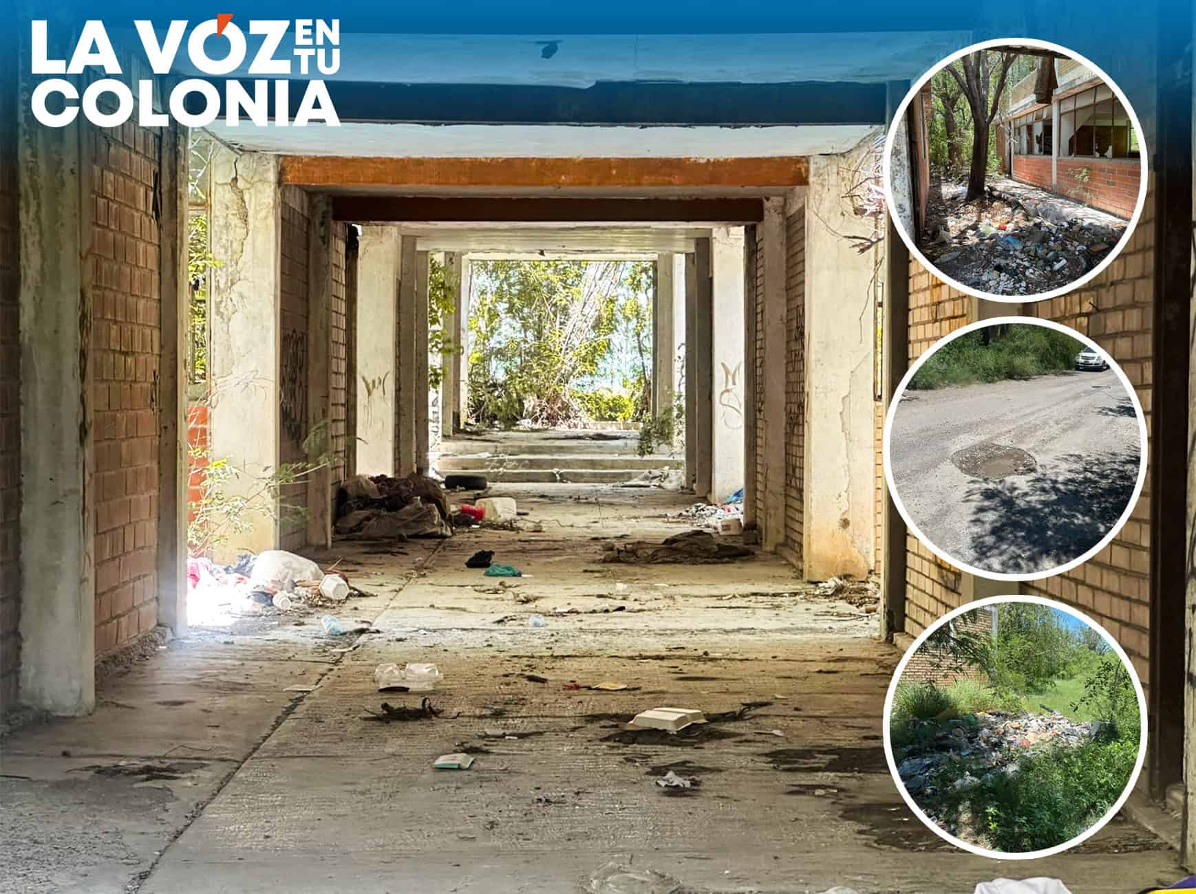 De escuela a ruina: Exigen rescate de la olvidada colonia Venustiano Carranza