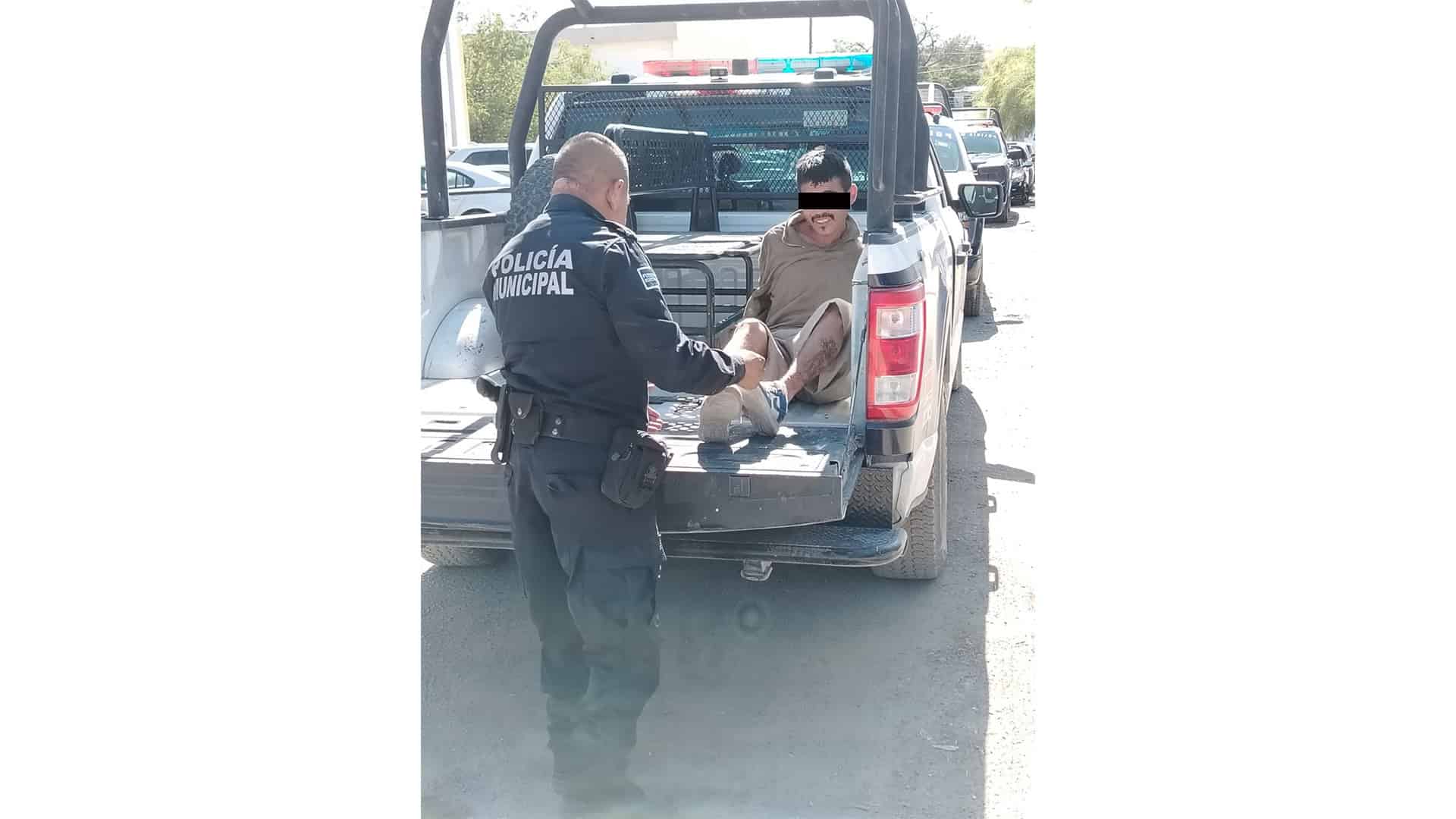 Detienen a "El Garitas" por robo de batería en la colonia Córdoba de Monclova