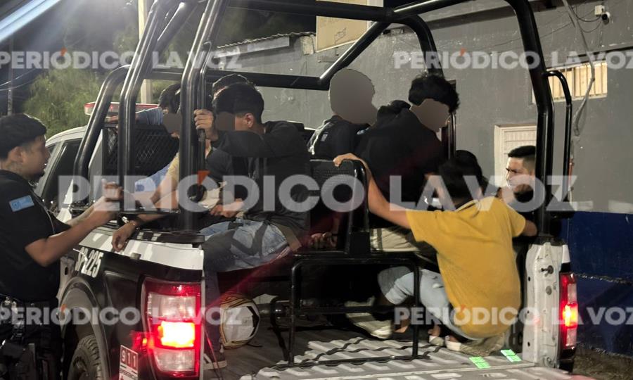 Detienen a ocho menores en moto sin casco ni documentos en operativo en Monclova