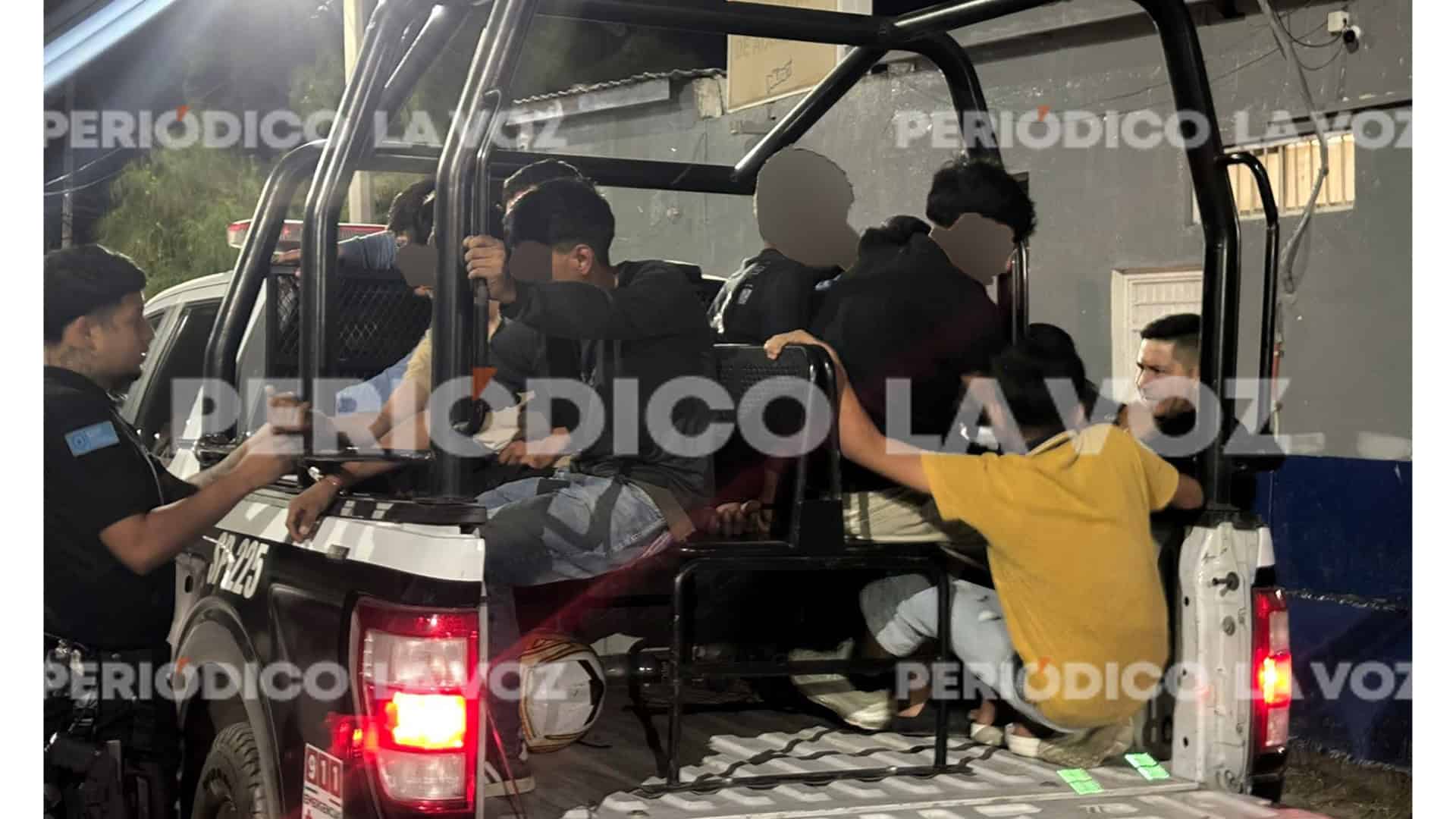 Detienen a ocho menores en moto sin casco ni documentos en operativo en Monclova