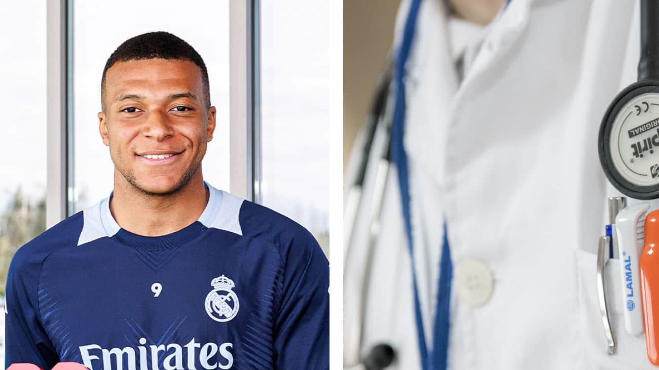 Kylian Mbappé hospitalizado en hospital de EE. UU.