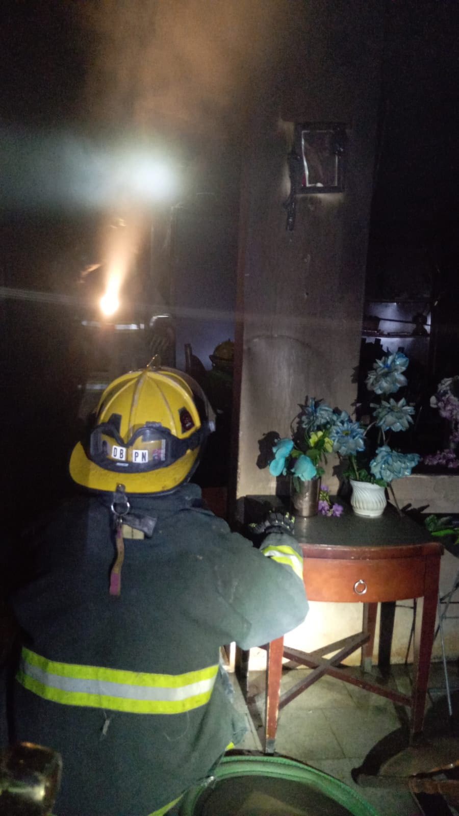 Muere adulto mayor tras incendio en la colonia Infonavit