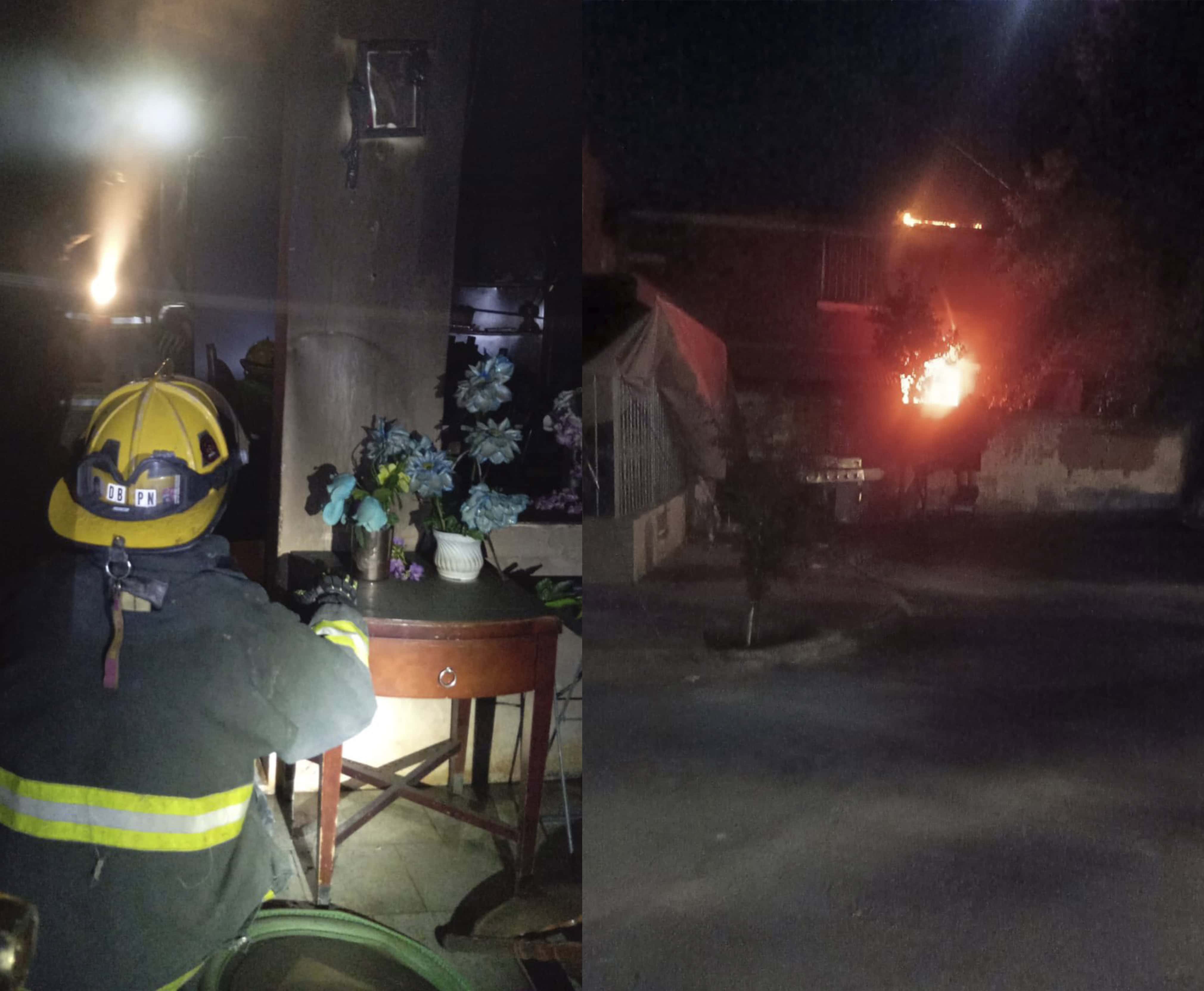 Muere adulto mayor tras incendio en la colonia Infonavit