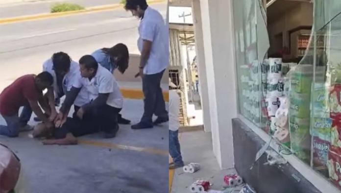Intentó robar dos veces la farmacia y terminó detenido en la colonia Año 2000