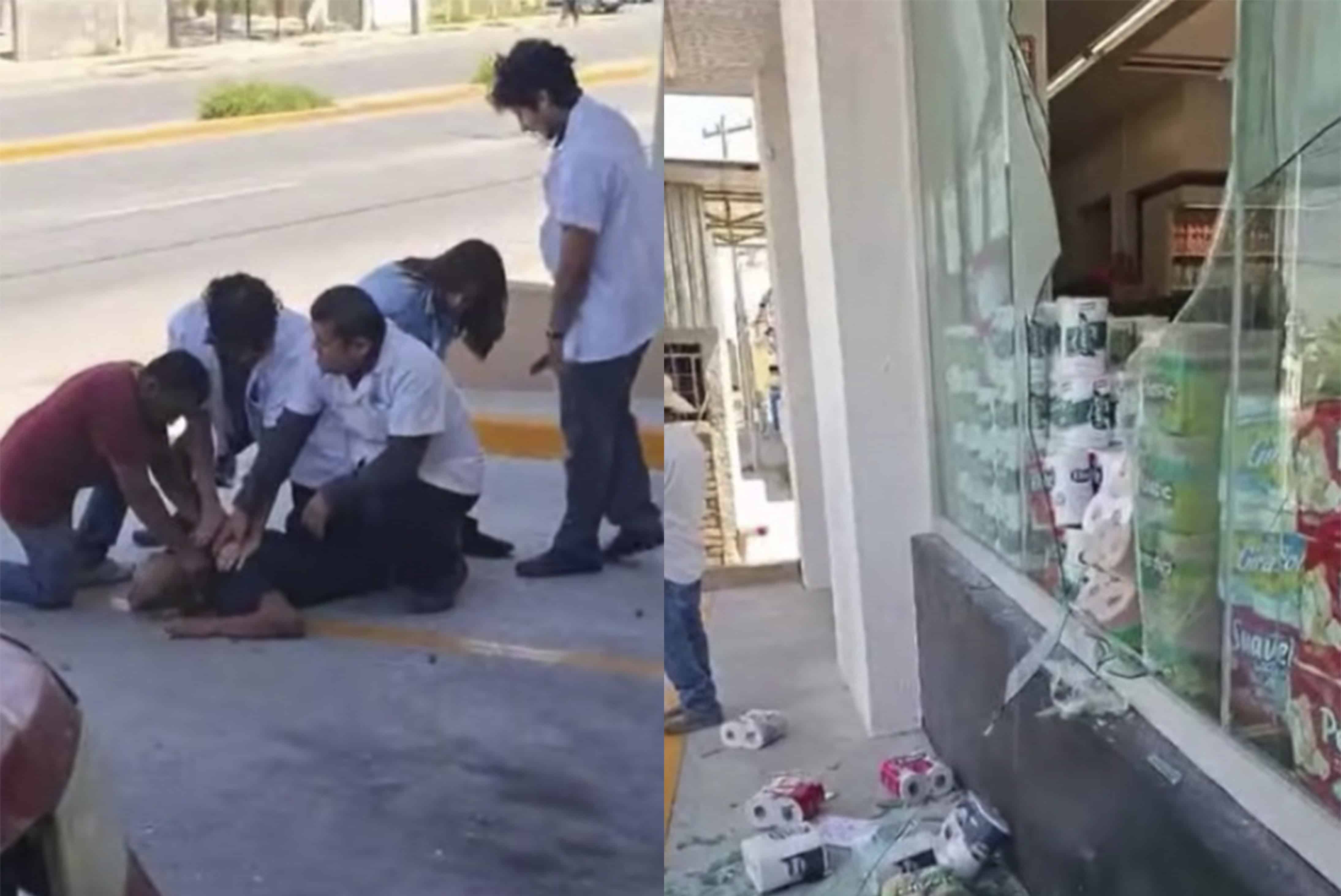 Intentó robar dos veces la farmacia y terminó detenido en la colonia Año 2000