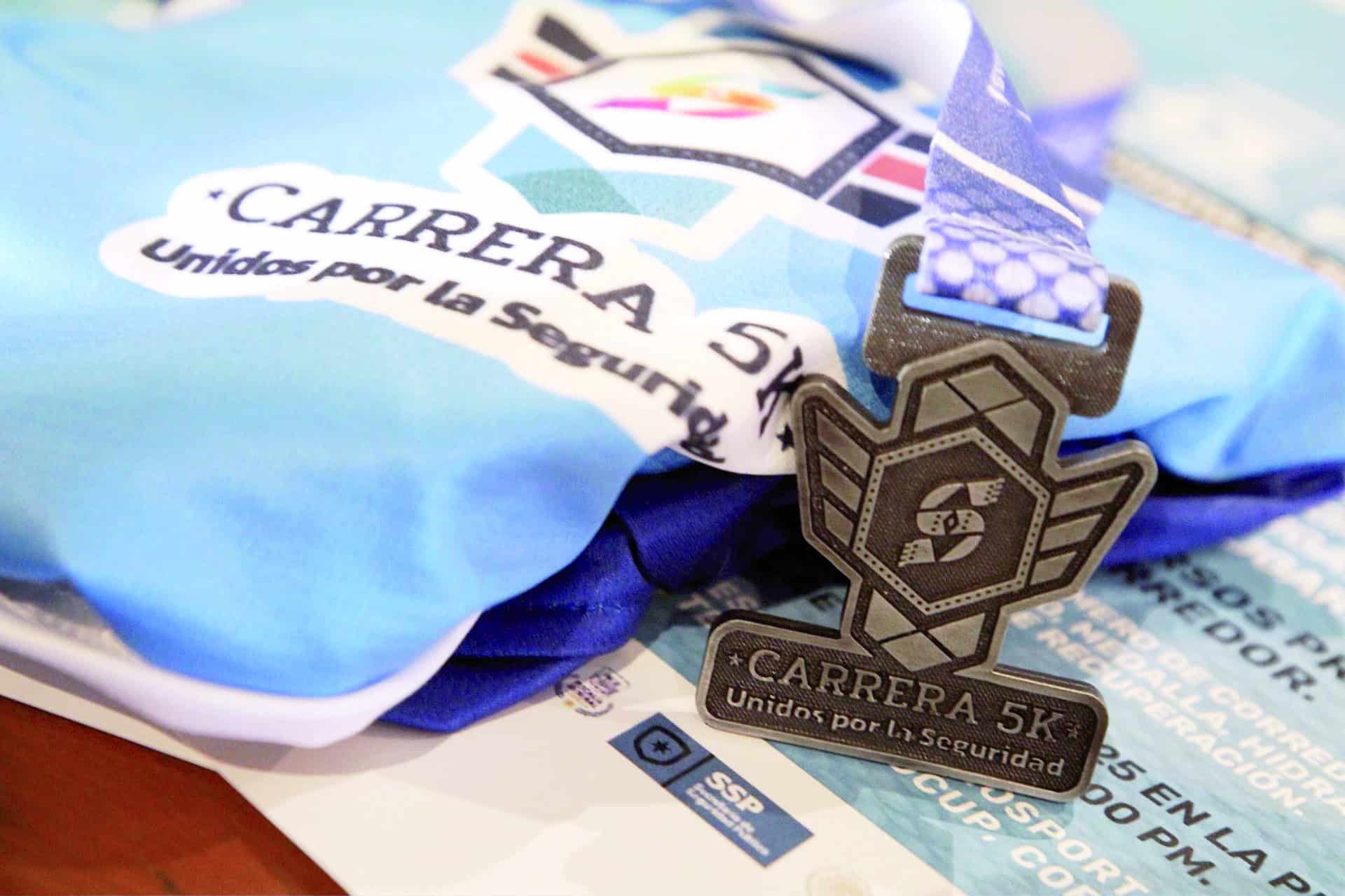 Presenta Comisaría carrera 5K "Unidos por la Seguridad"