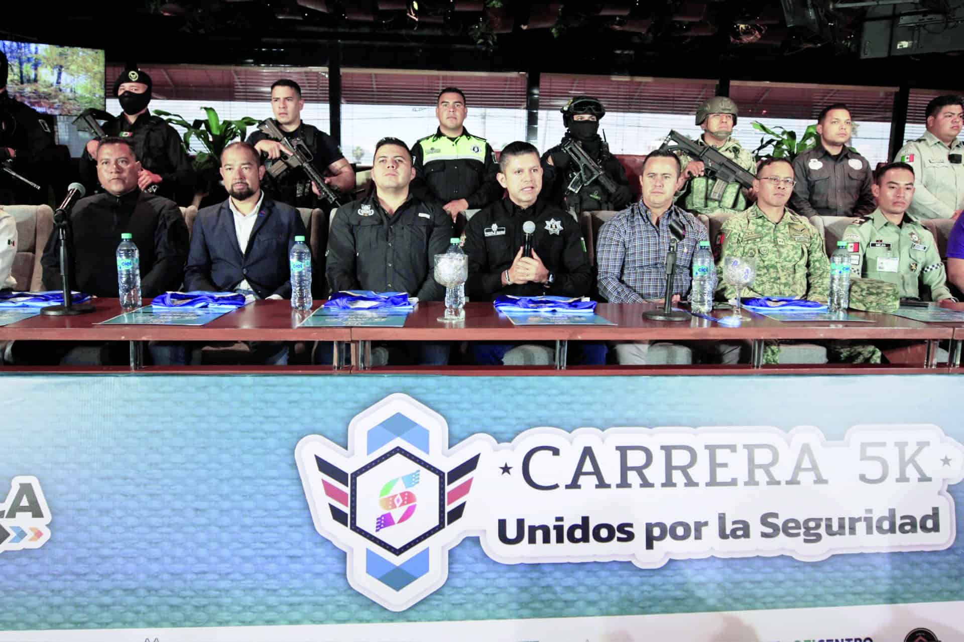 Presenta Comisaría carrera 5K "Unidos por la Seguridad"