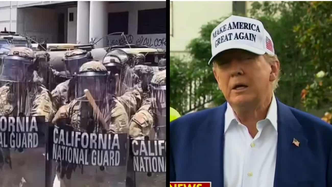 Presidente Trump asume control de Guardia Nacional en California