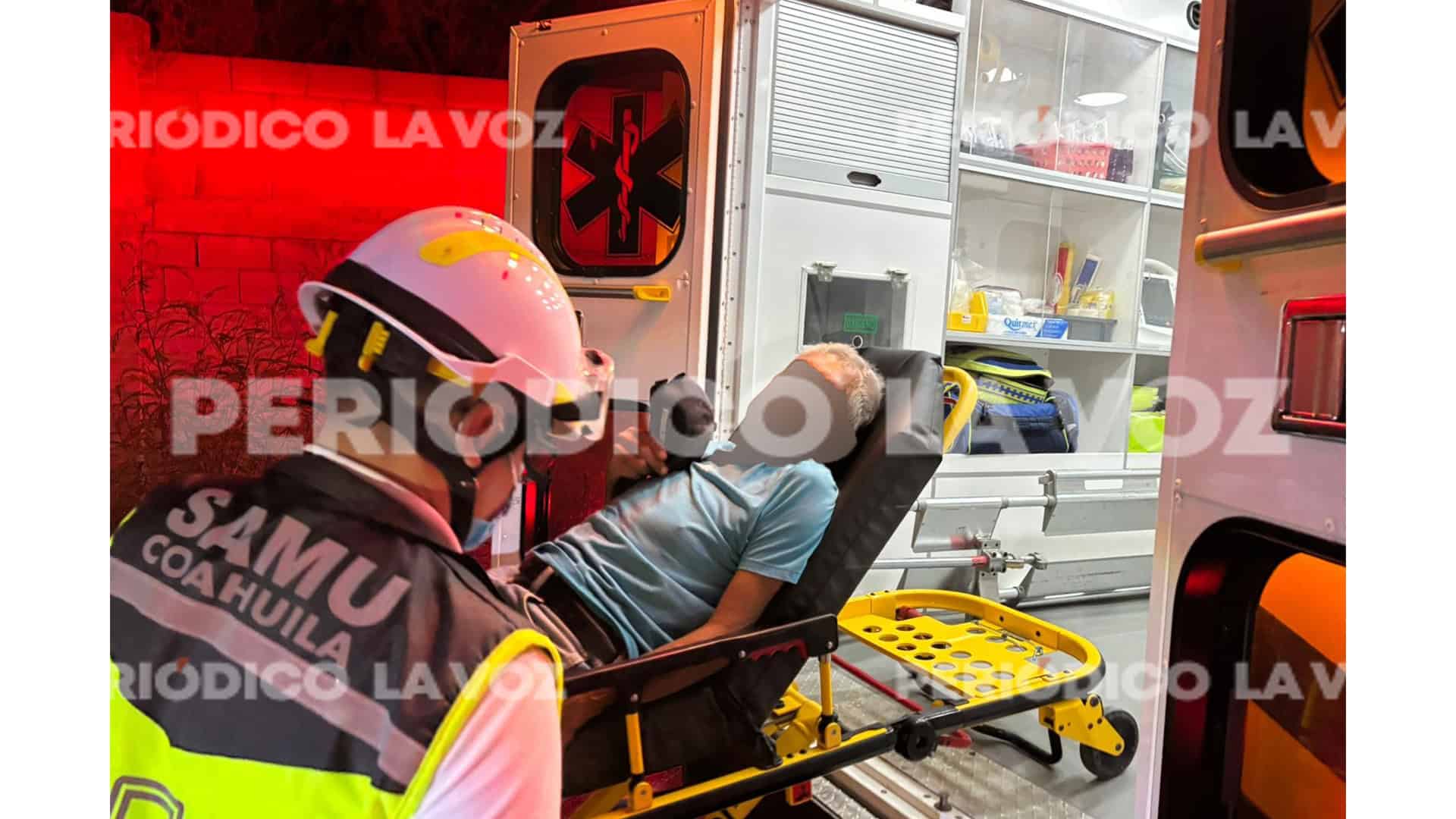 Caída de adulto mayor moviliza autoridades en Monclova