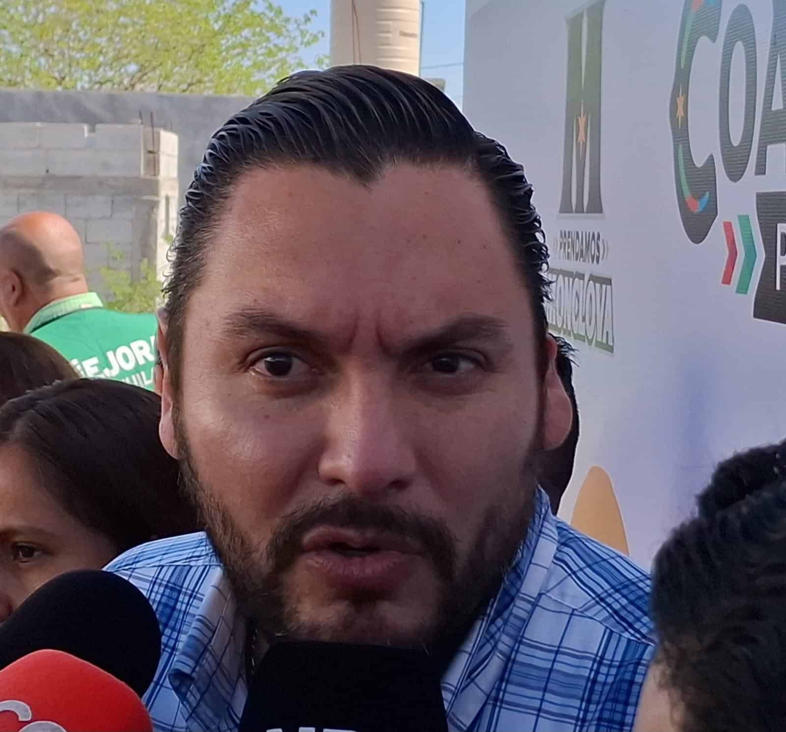 Carlos Villarreal invertirá 8mdp en agua y drenaje en Monclova