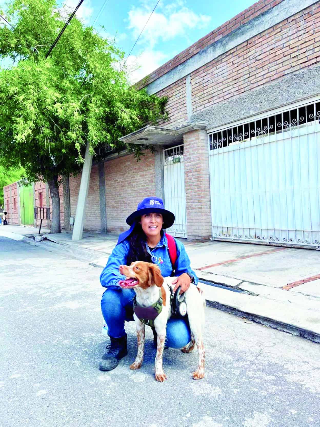 Reconocerán a "Manchas" perro detector de fugas 