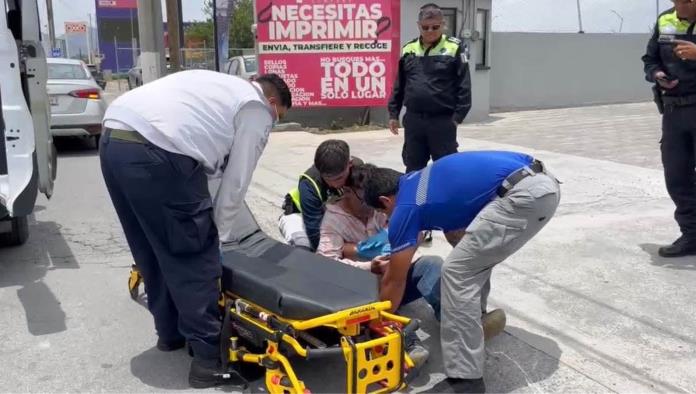 Sale herido motociclista en accidente