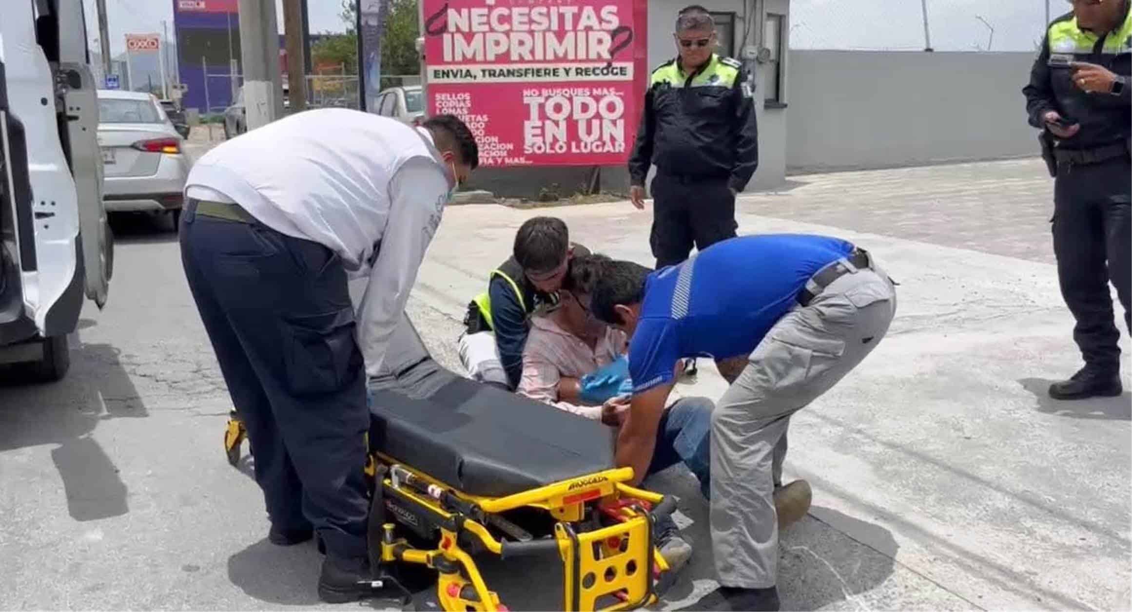 Sale herido motociclista en accidente