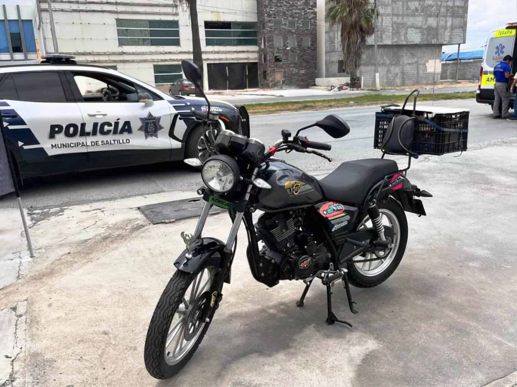 Sale herido motociclista en accidente