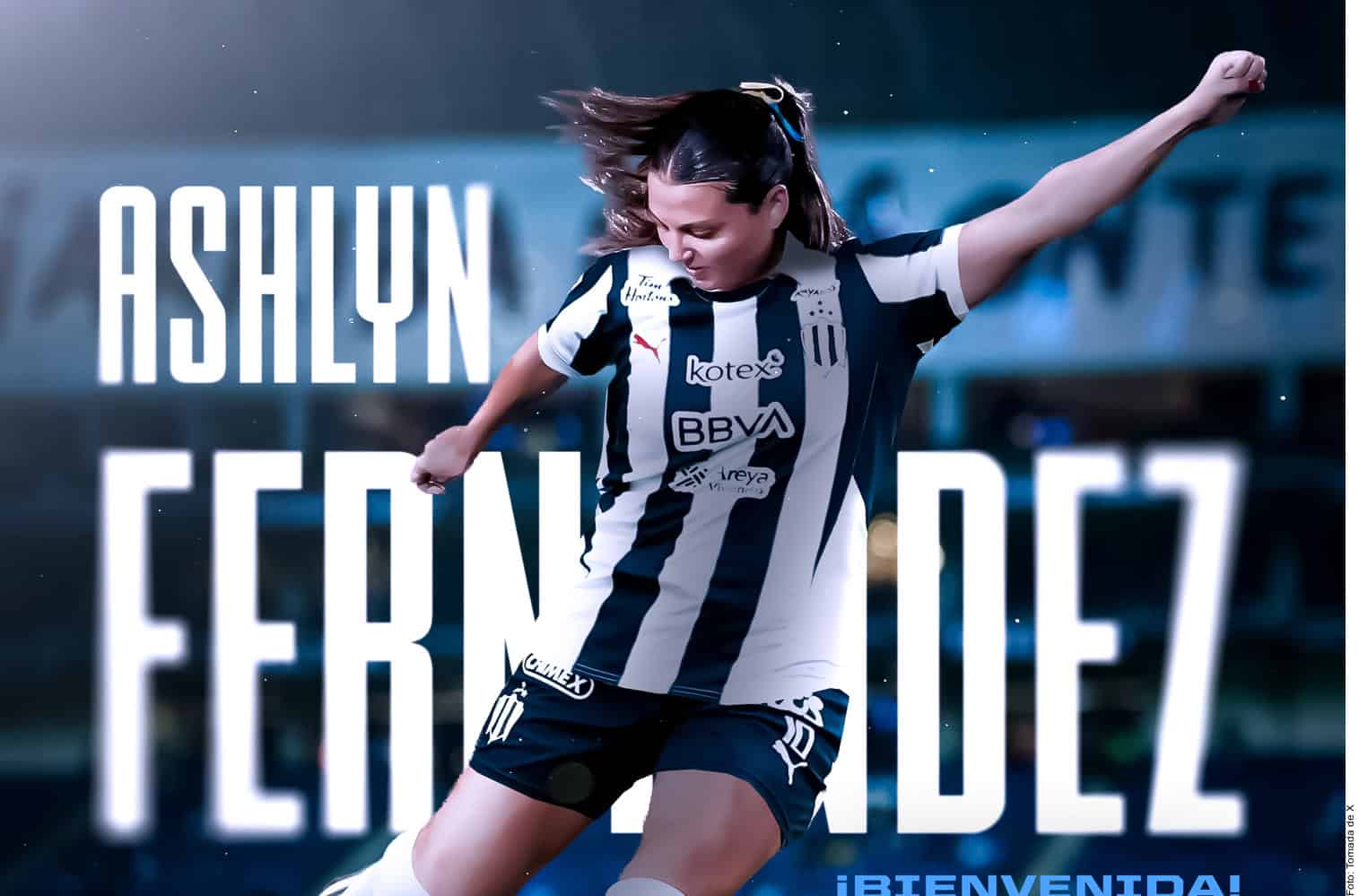 Ashlyn Fernández se une a Rayadas Monterrey para el Torneo Apertura 2025