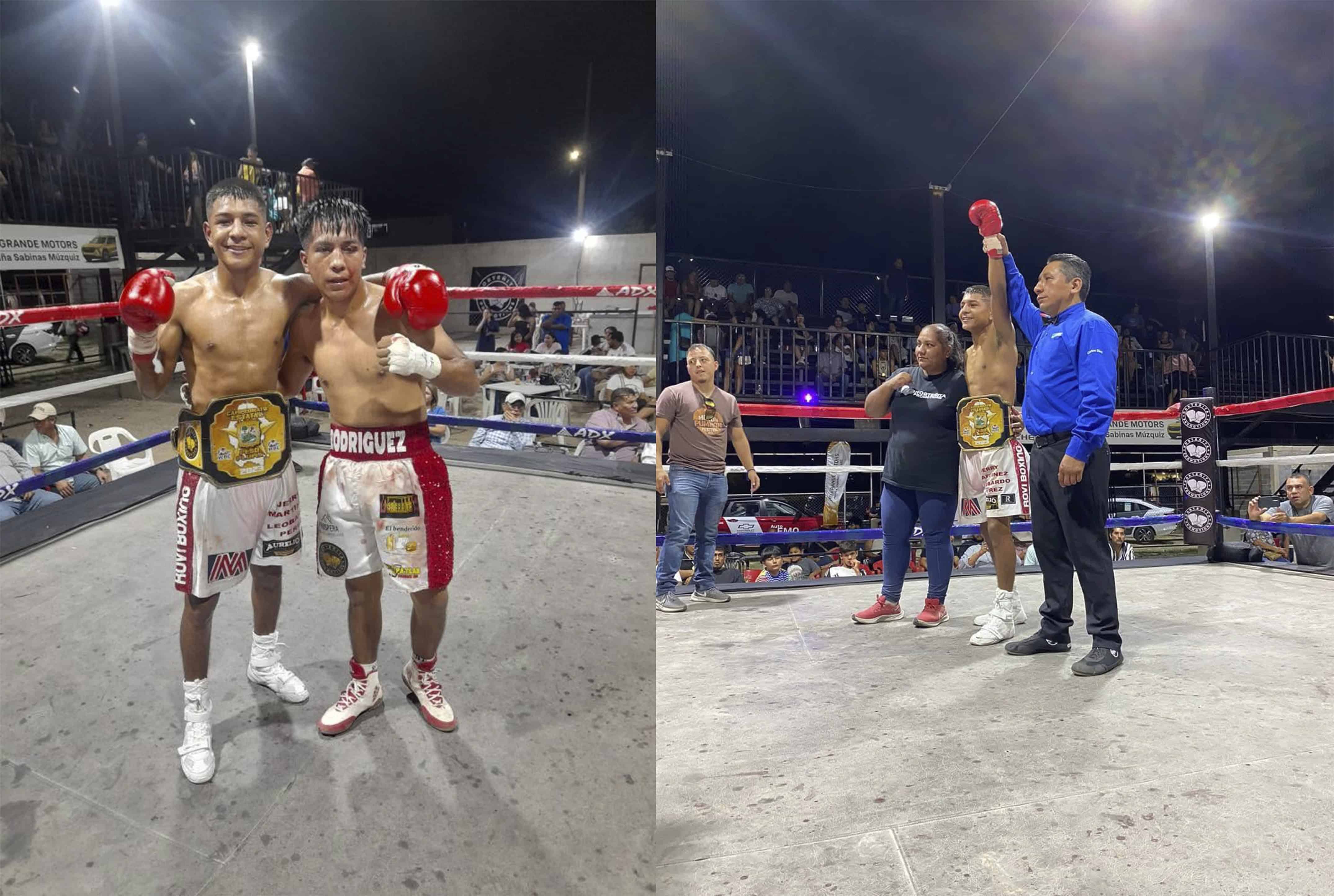 Jonathan Nájera conquista el título estatal de boxeo en Acuña