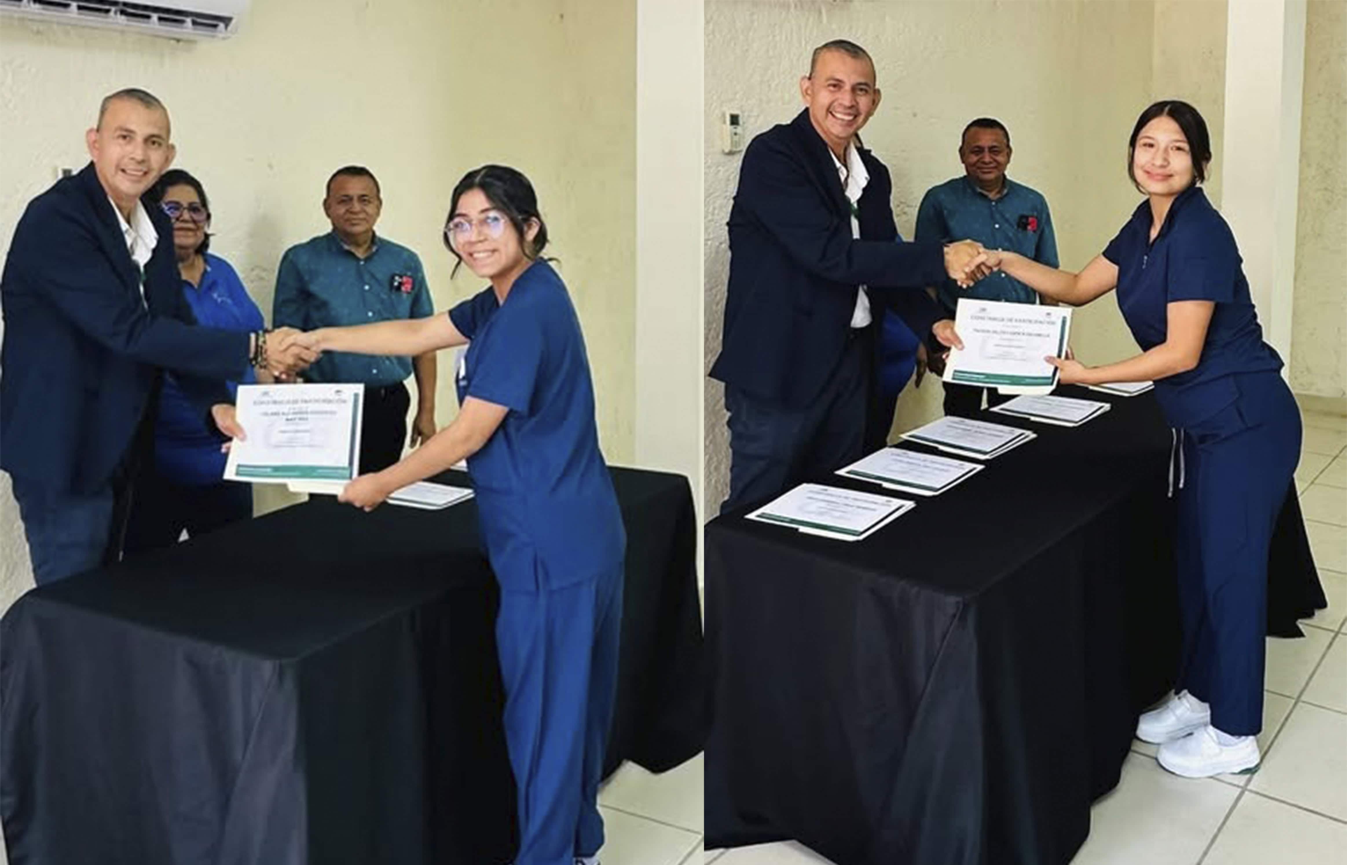 Clausuran curso de Primeros Auxilios en la Casa de la Cultura de Nava