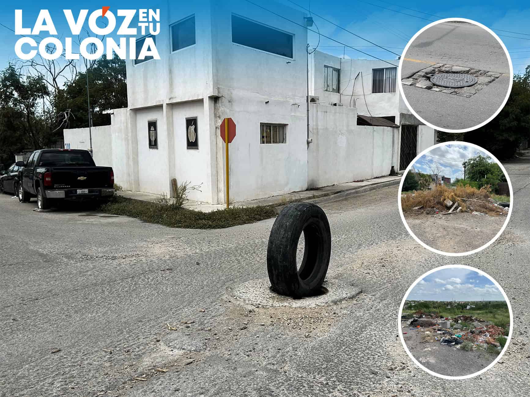 La voz en tu colonia: Reclaman vecinos abandono total en la Emilio Carranza