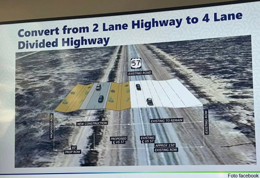 Avanza proyecto para ampliar la carretera 57 en Eagle Pass; será de cuatro carriles