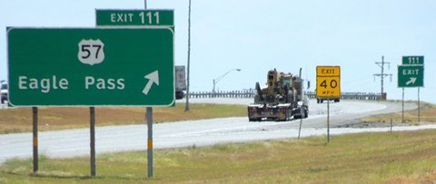 Avanza proyecto para ampliar la carretera 57 en Eagle Pass; será de cuatro carriles