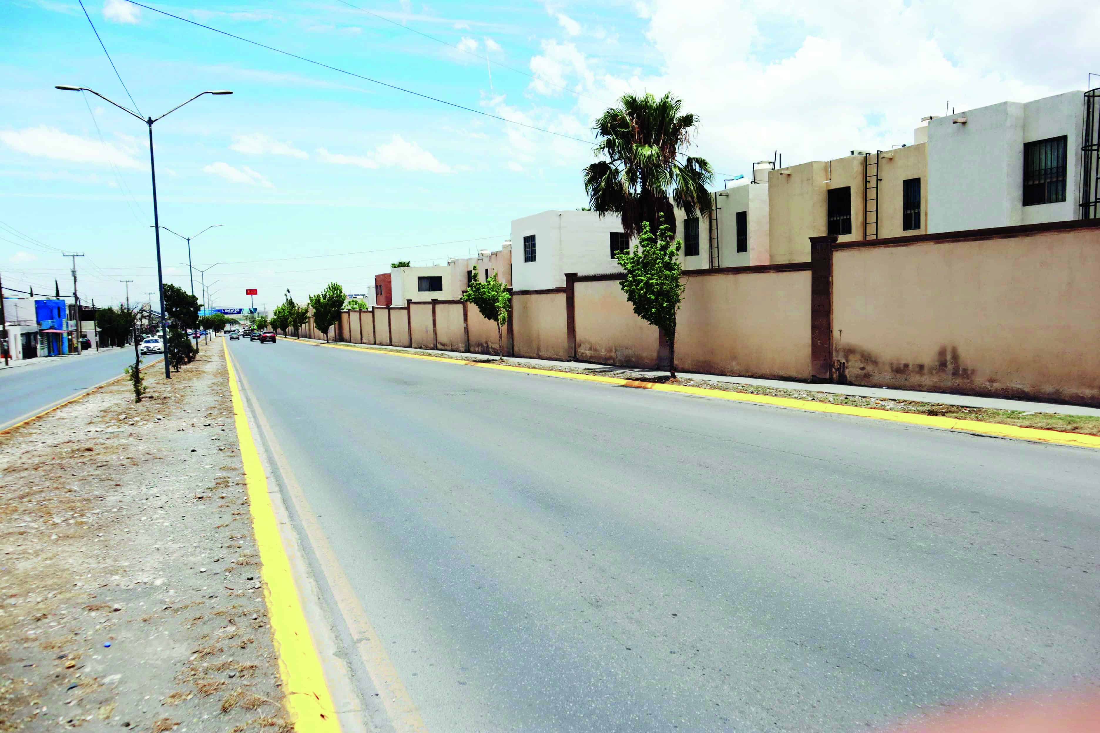Rehabilitan entrada poniente de Saltillo