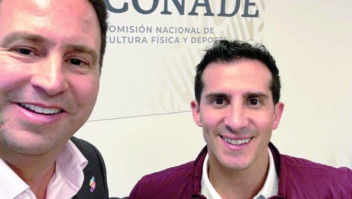Se reúne Javier Díaz con Rommel Pacheco
