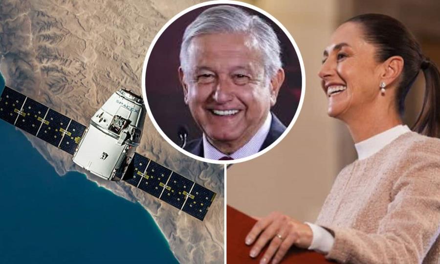 Presidenta Sheinbaum aclara postura sobre nombre de satélite mexicano