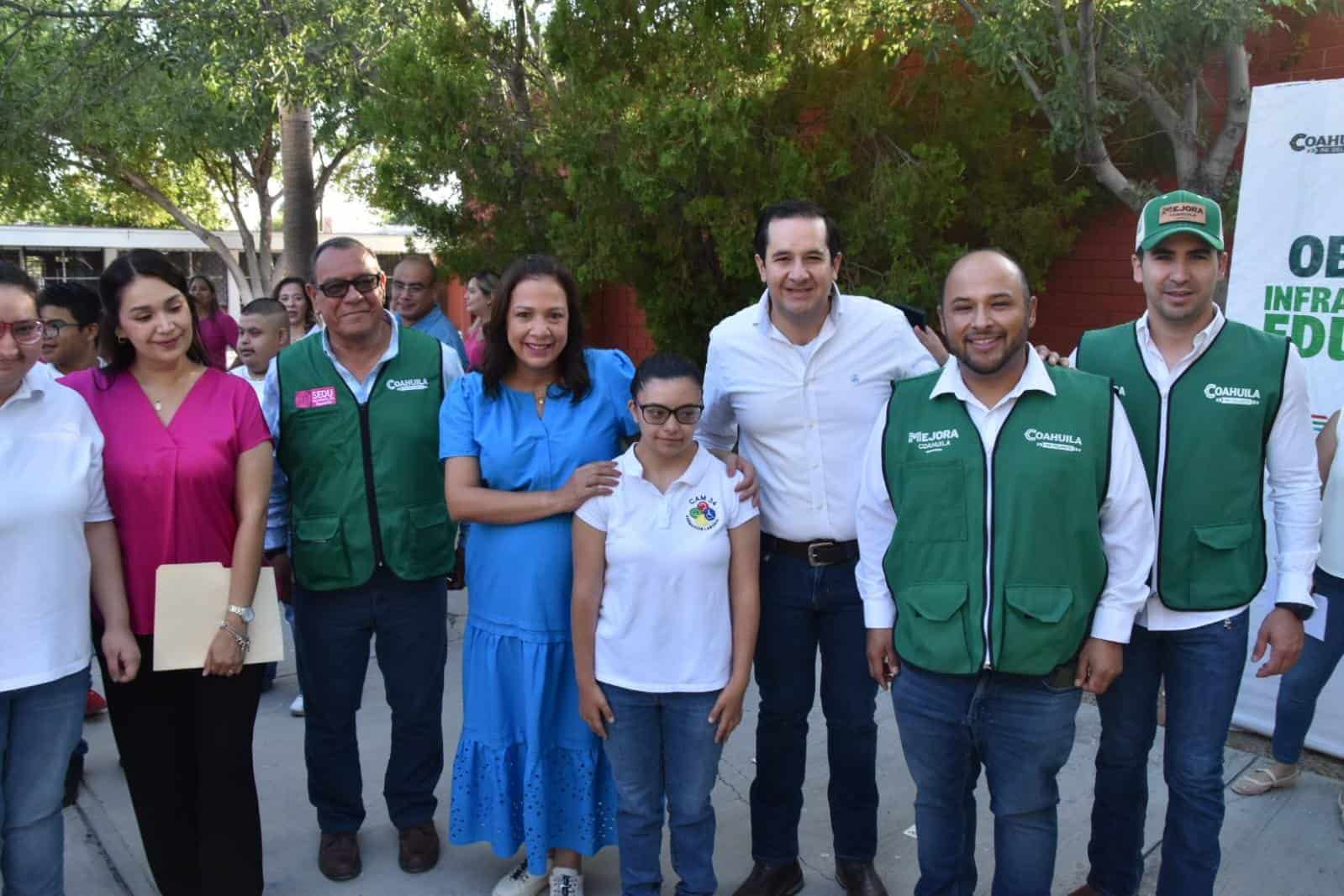Entregan Mejoras en el CAM No. 34 de Piedras Negras
