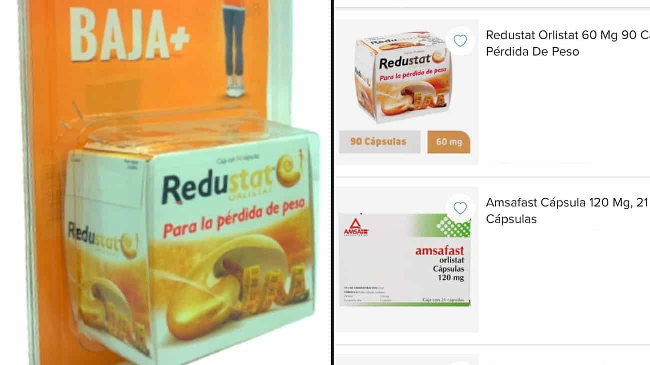 Pastillas para adelgazar a un clic: Mercado Libre ofrece Orlistat sin receta
