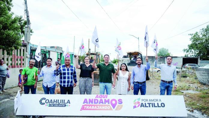 Sigue Javier Díaz arrancando obras 
