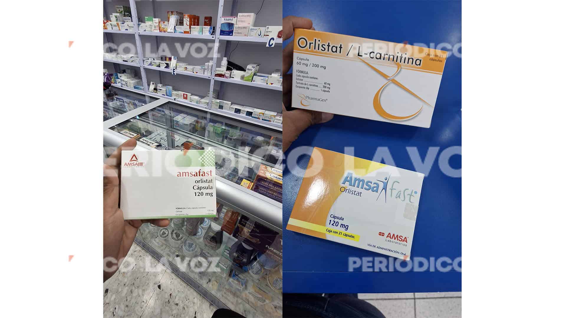 Venta sin control de Orlistat en Monclova preocupa a ciudadanos