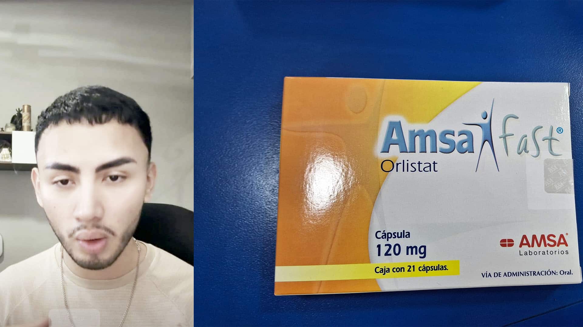 Joven relata su calvario tras consumir Orlistat
