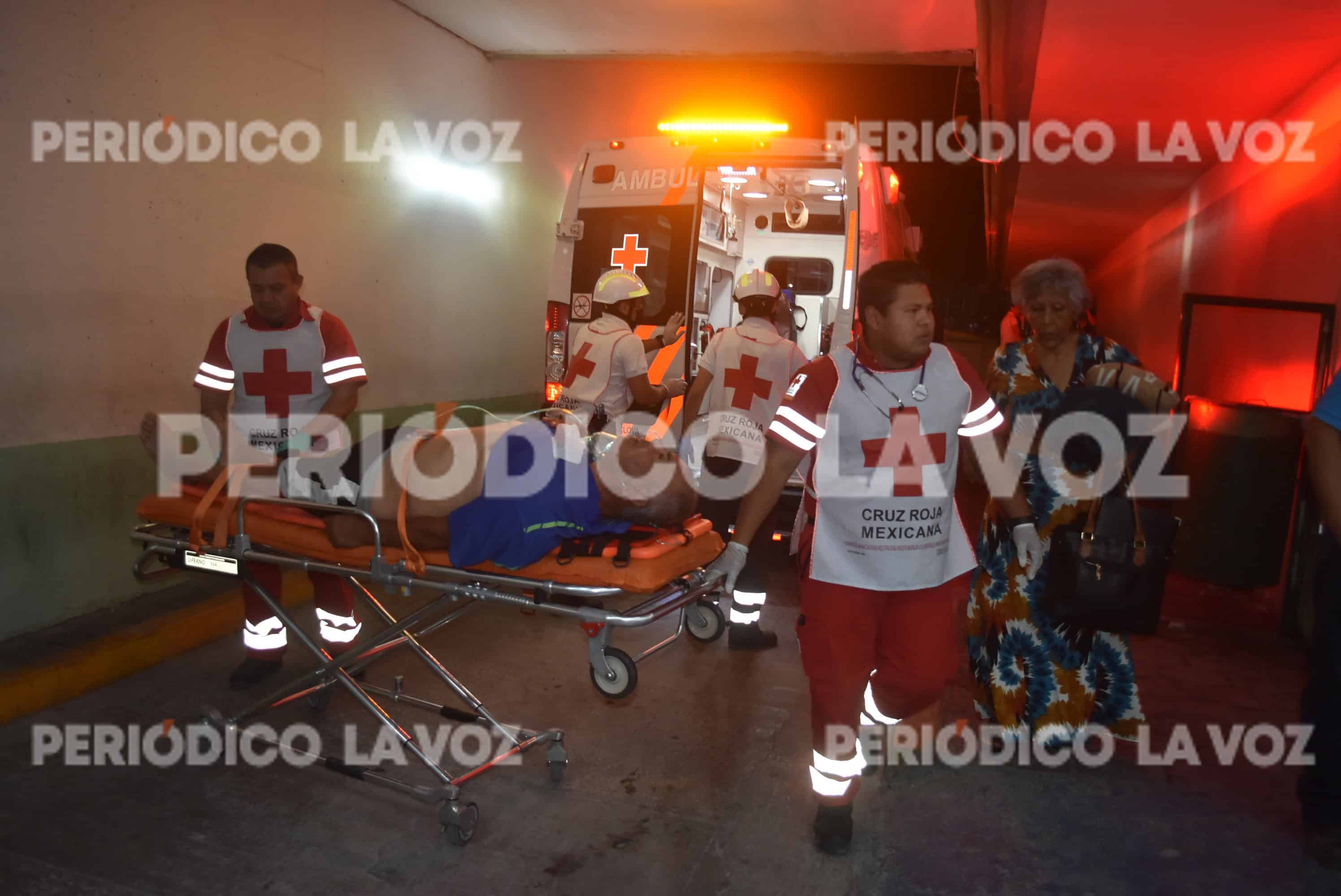 Signos de embolia: hombre inconsciente trasladado al Hospital General de Zona No. 7