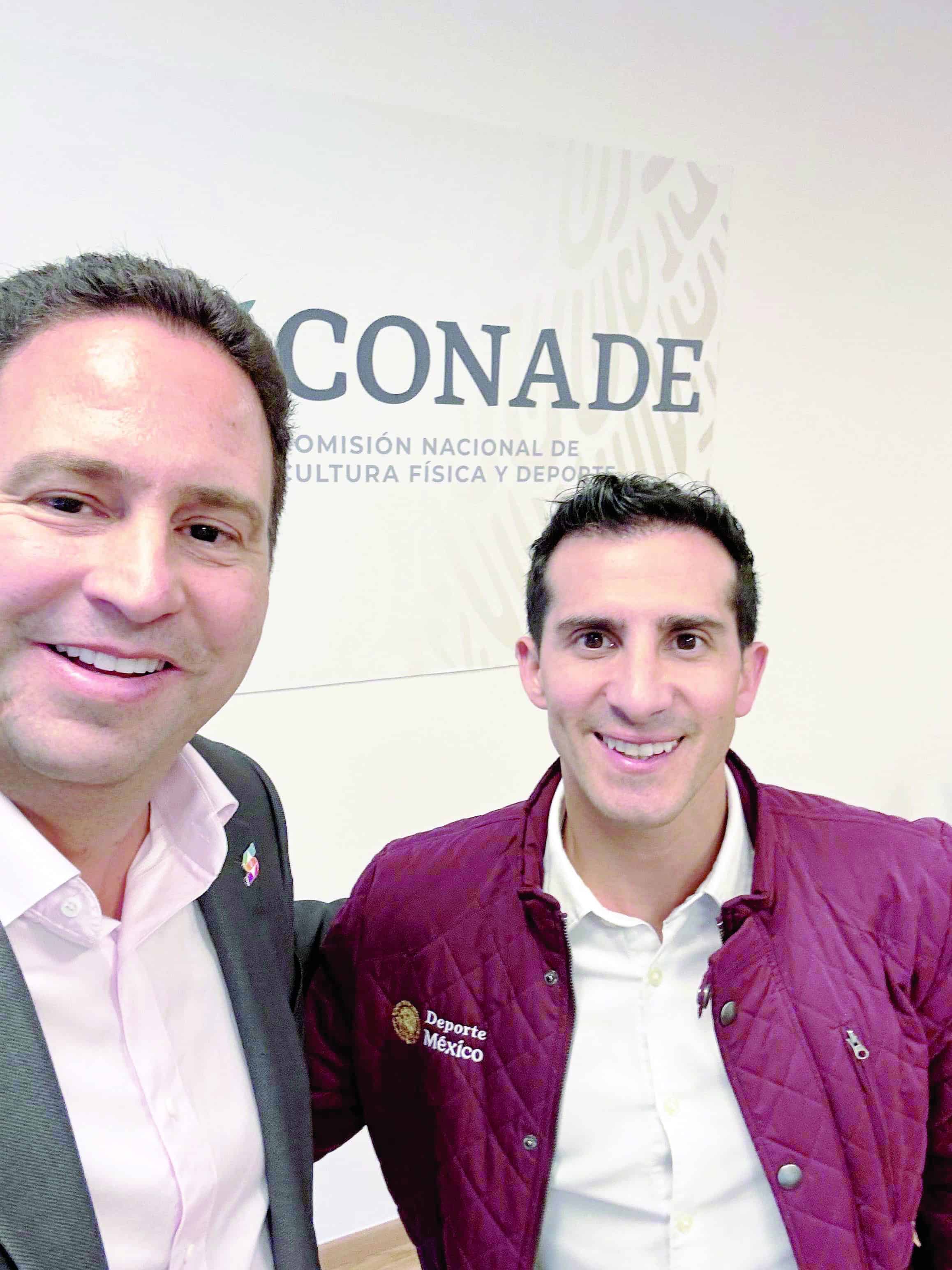 Saltillo fortalece lazos con CONADE