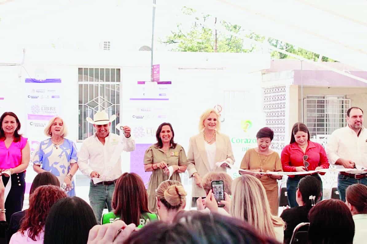Apertura del Centro Libre para las Mujeres en Sabinas, Coahuila