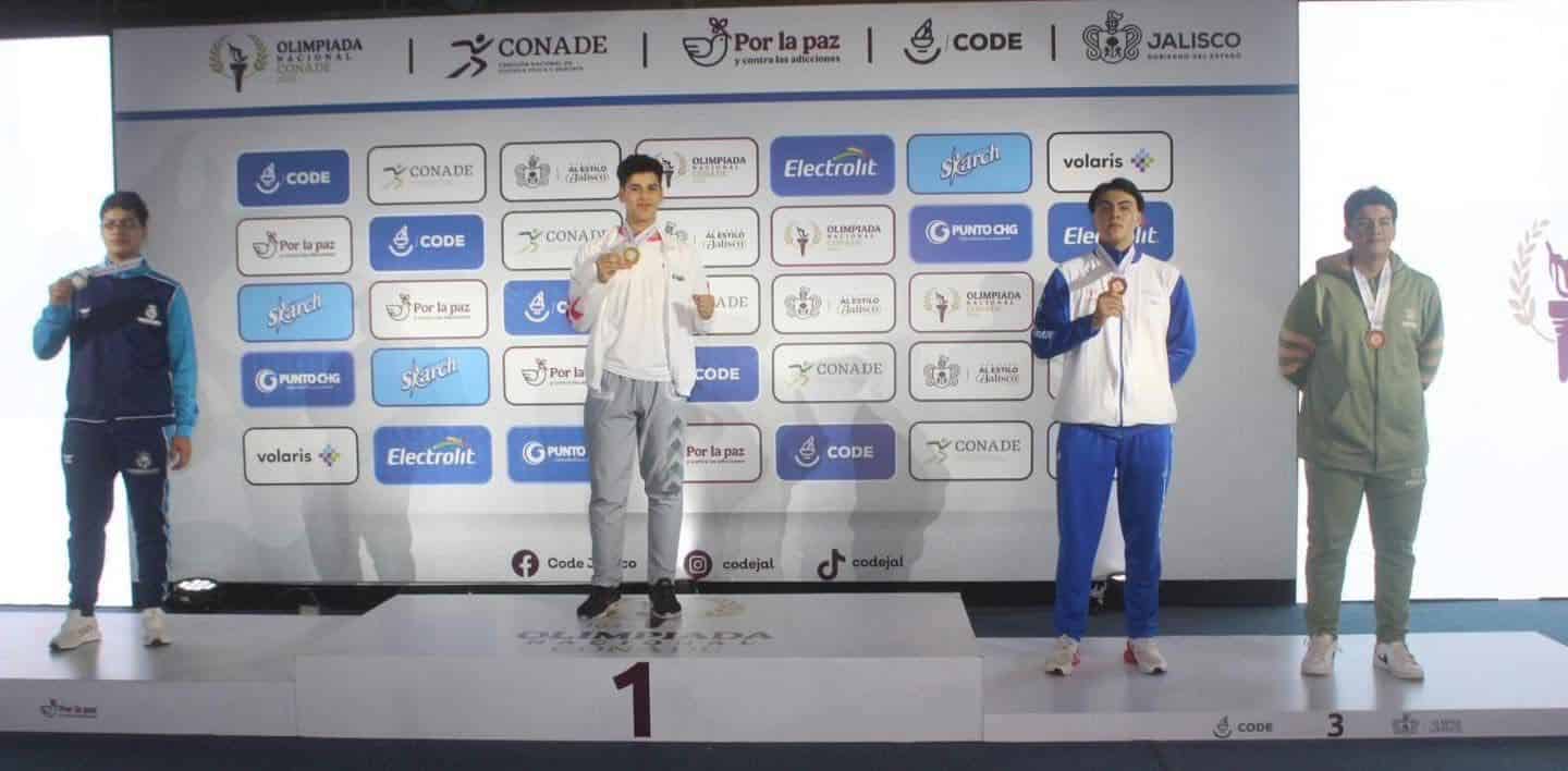 Joven acuñense conquista el oro para Coahuila en el CONADE 2025