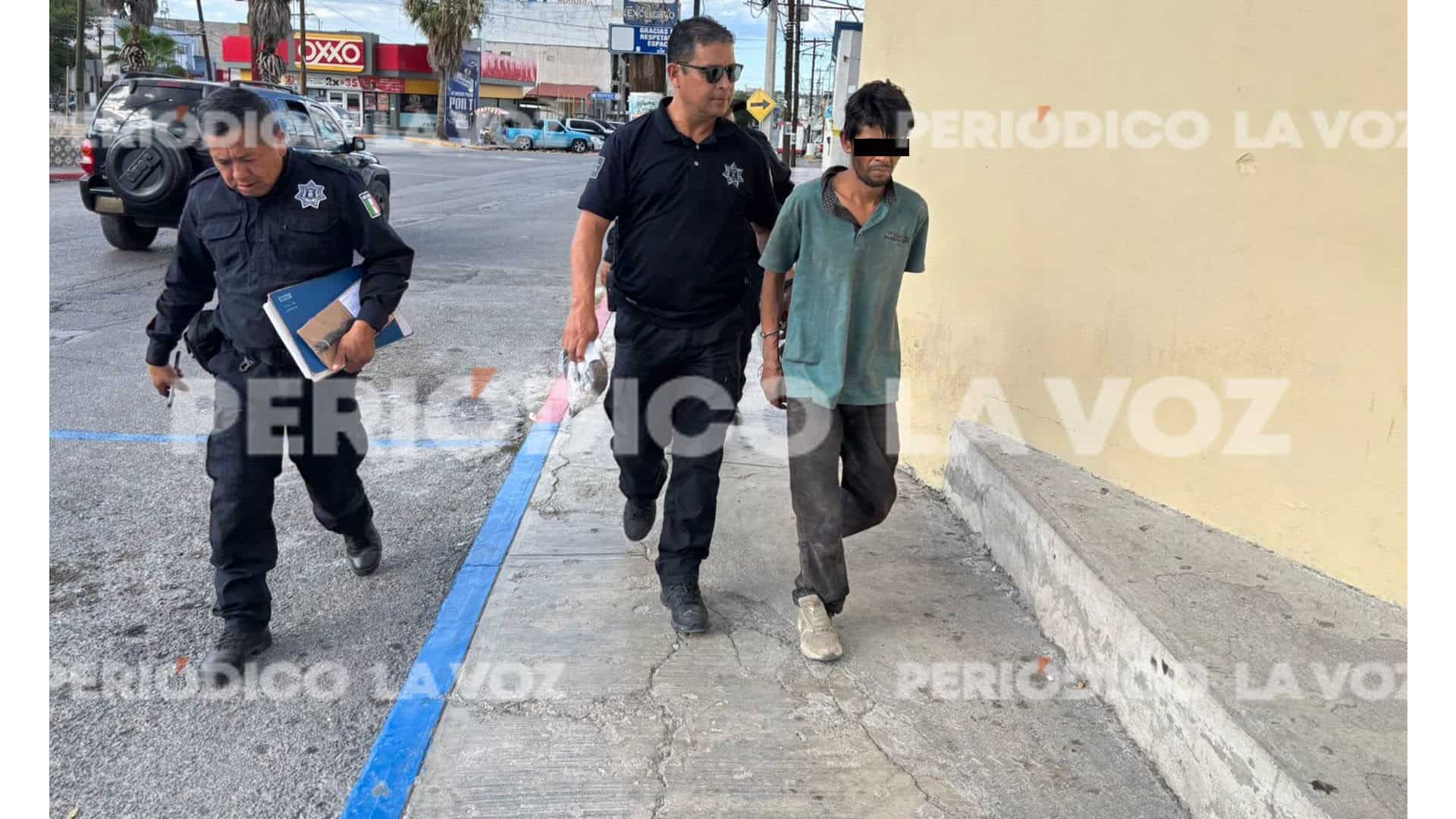 Policía Municipal captura a ladrón de cable AHMSA