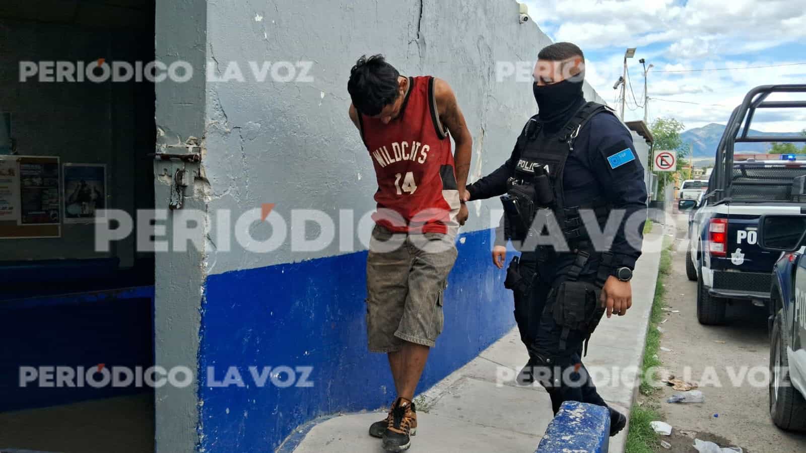Policía Municipal captura a Óscar Alberto por robo de cable de Telmex