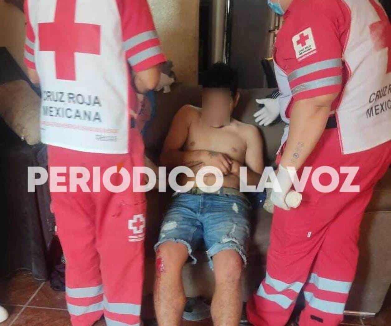 Termina parranda en hospital; Embiste cafre a borracho en bici