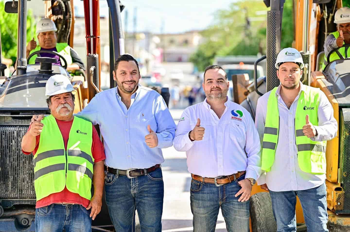 Carlos Villarreal y SIMAS mejoran servicios básicos en Monclova con reposición de red de agua potable