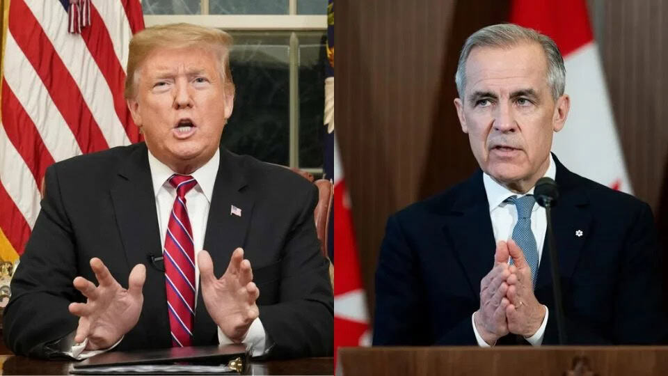 Trump declara el fin de las negociaciones comerciales con Canadá
