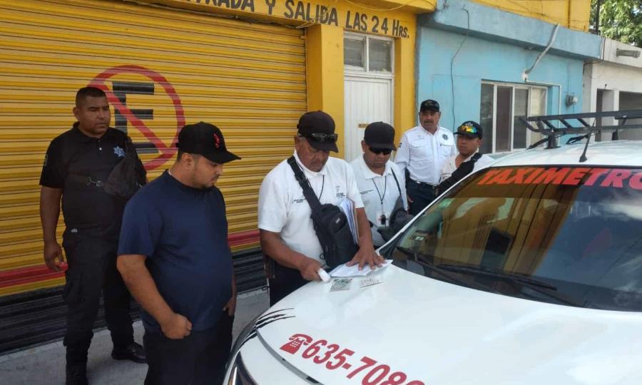 Taxímetros CTM Frontera bajo revisión por autoridades locales