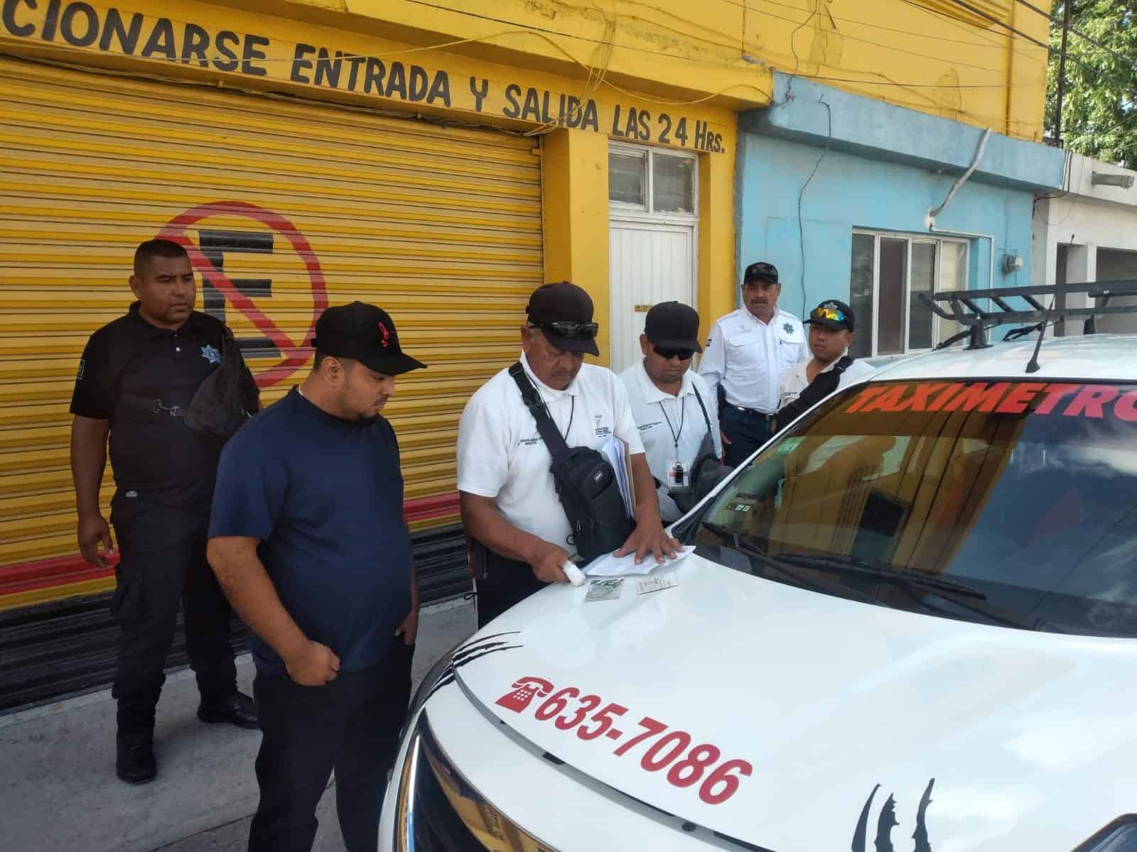 Taxímetros CTM Frontera bajo revisión por autoridades locales