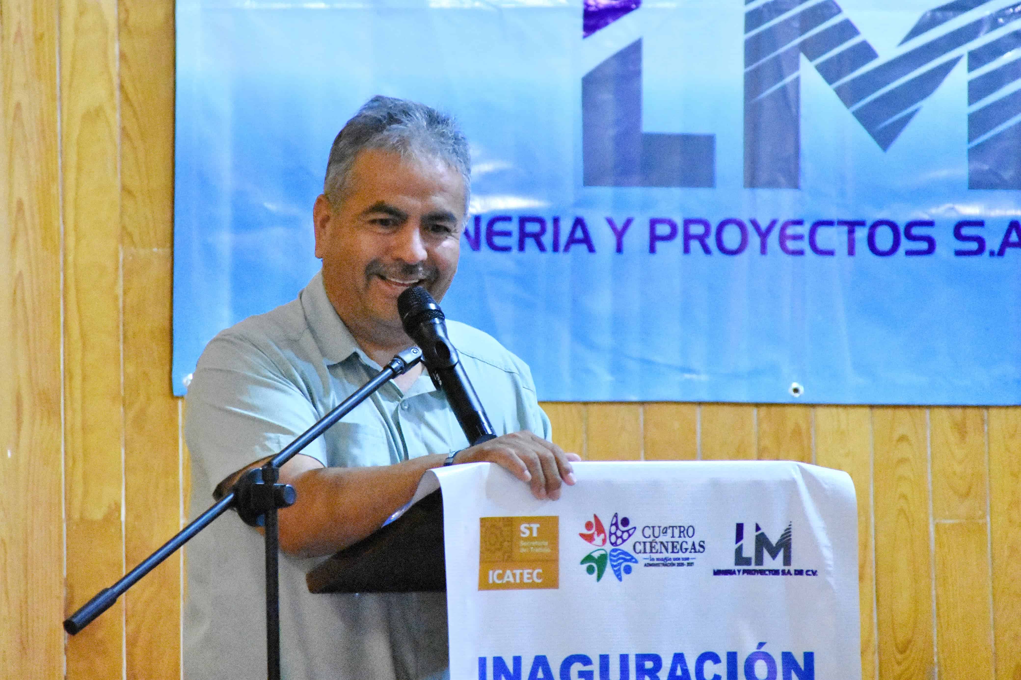 Cuatro Ciénegas impulsa capacitación en sector minero y de construcción