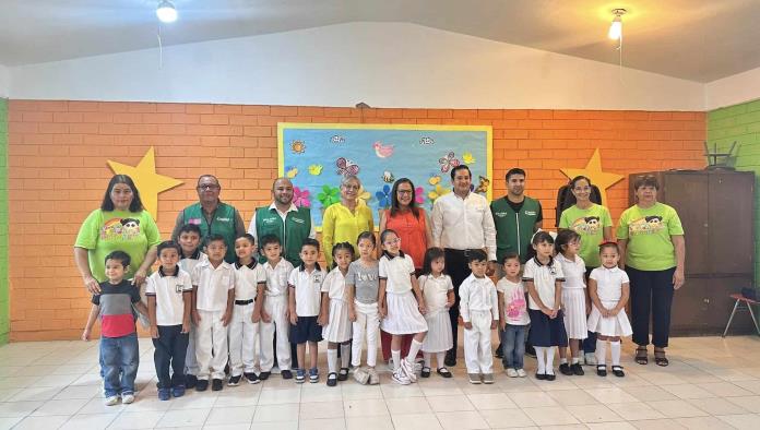 Mejoran infraestructura del Jardín de Niños Juan Escutia en Las Palmas