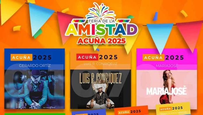 ¡Vuelve la Feria de Acuña! Anuncian fechas y cartelera musical