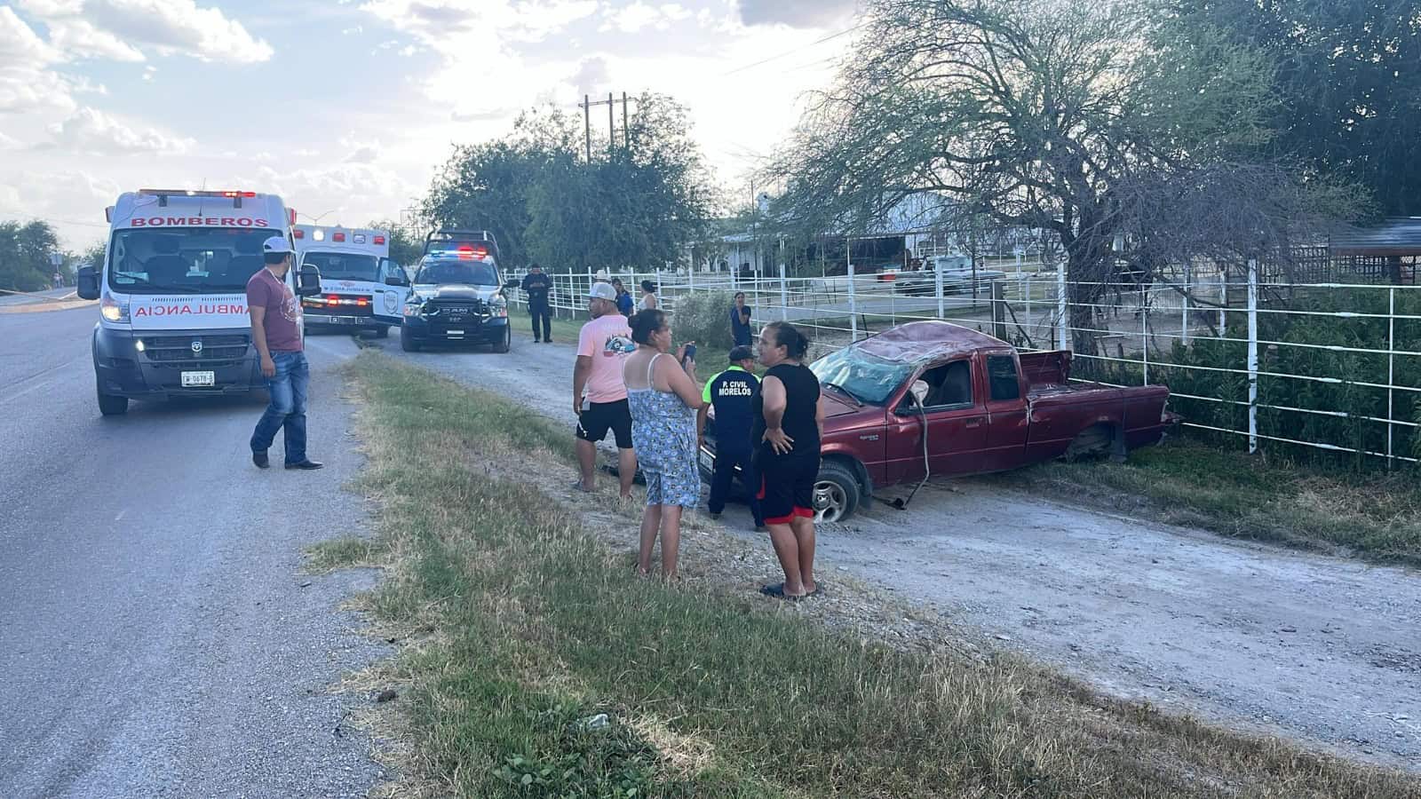 Accidente en la curva Ecko Disco deja a joven lesionado en Morelos