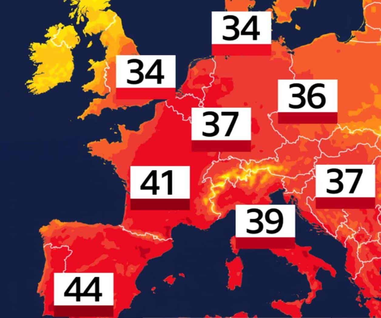 Ola de calor en Europa cobra la vida de 8 personas